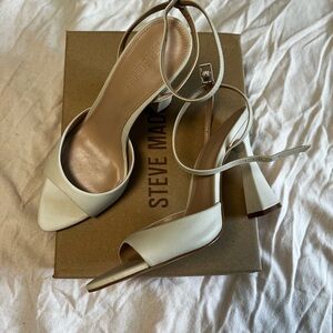 Steve Madden Women's Off-White Heeled Sandals